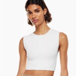 Aritiza Babaton Sculpt Knit Muscle Cropped Tank
